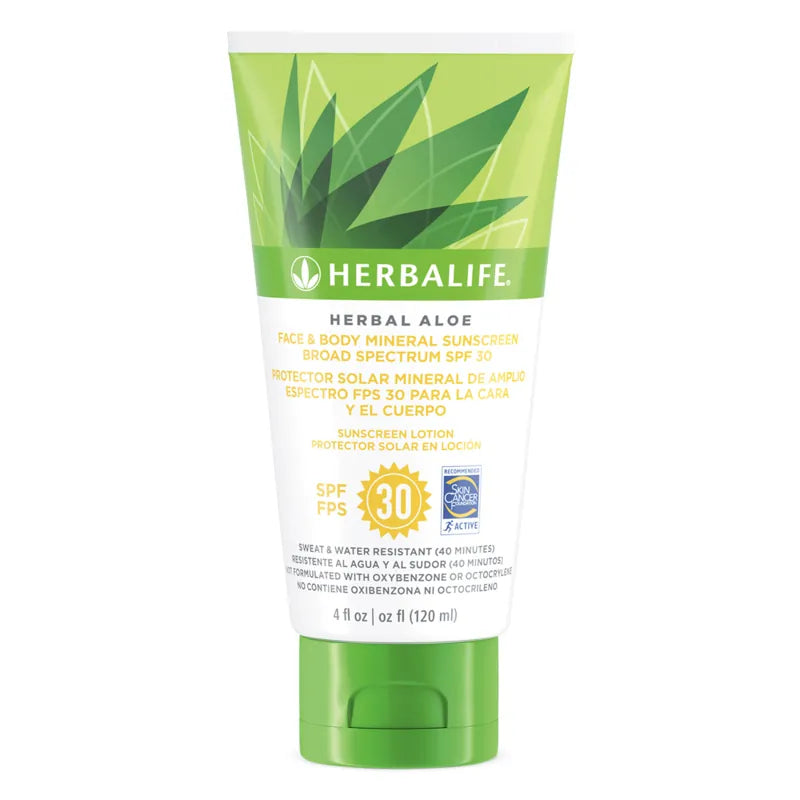 Herbalife Herbal Aloe Face & Body Sunscreen Broad Spectrum SPF 30